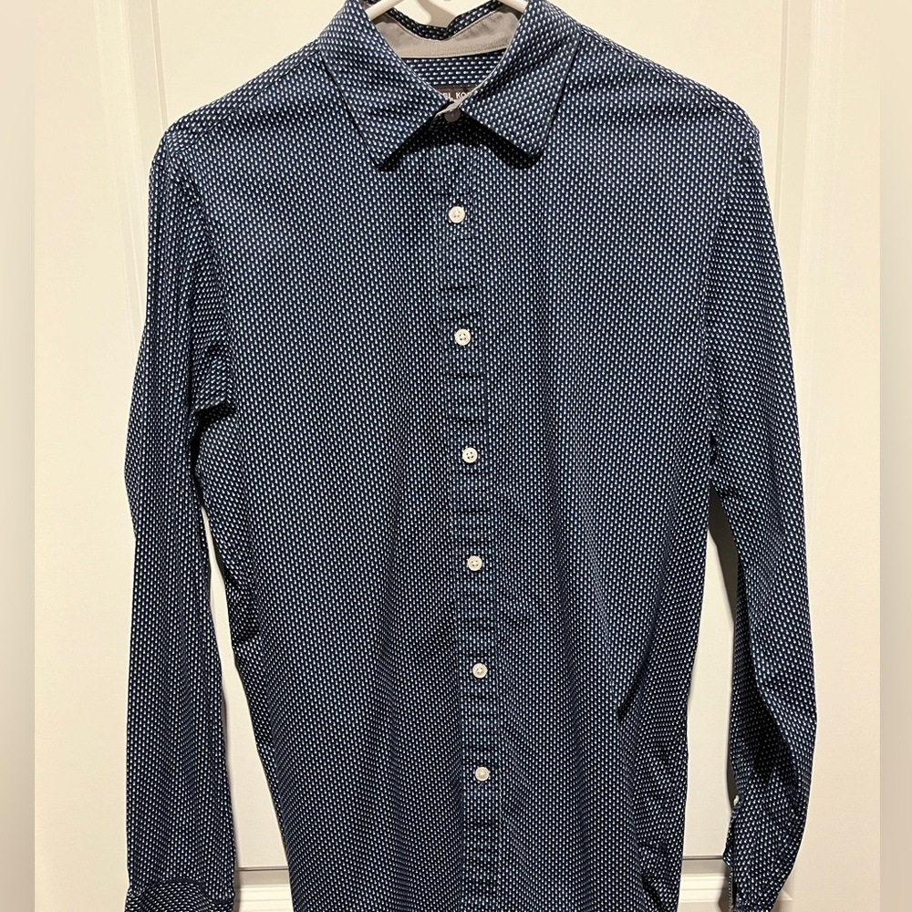 Michael Kors Men’s Long Sleeve Dress Shirt